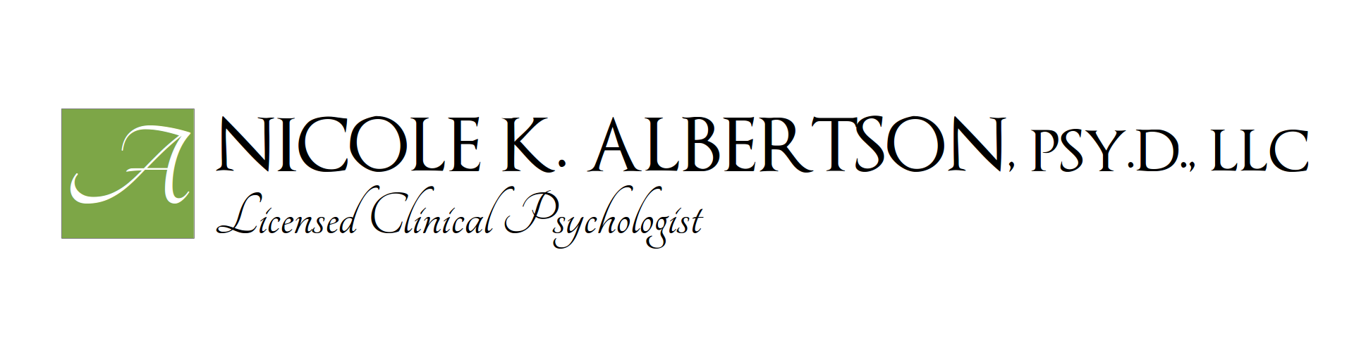 Nicole K. Albertson, Psy. D., LLC